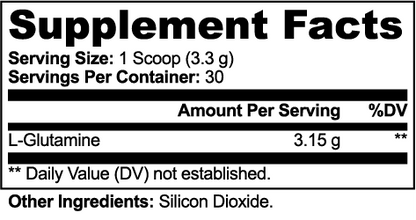 Dynamic Fitness L-Glutamine Powder