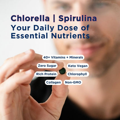 VITALITYbits® Spirulina/Chlorella | Large Bag